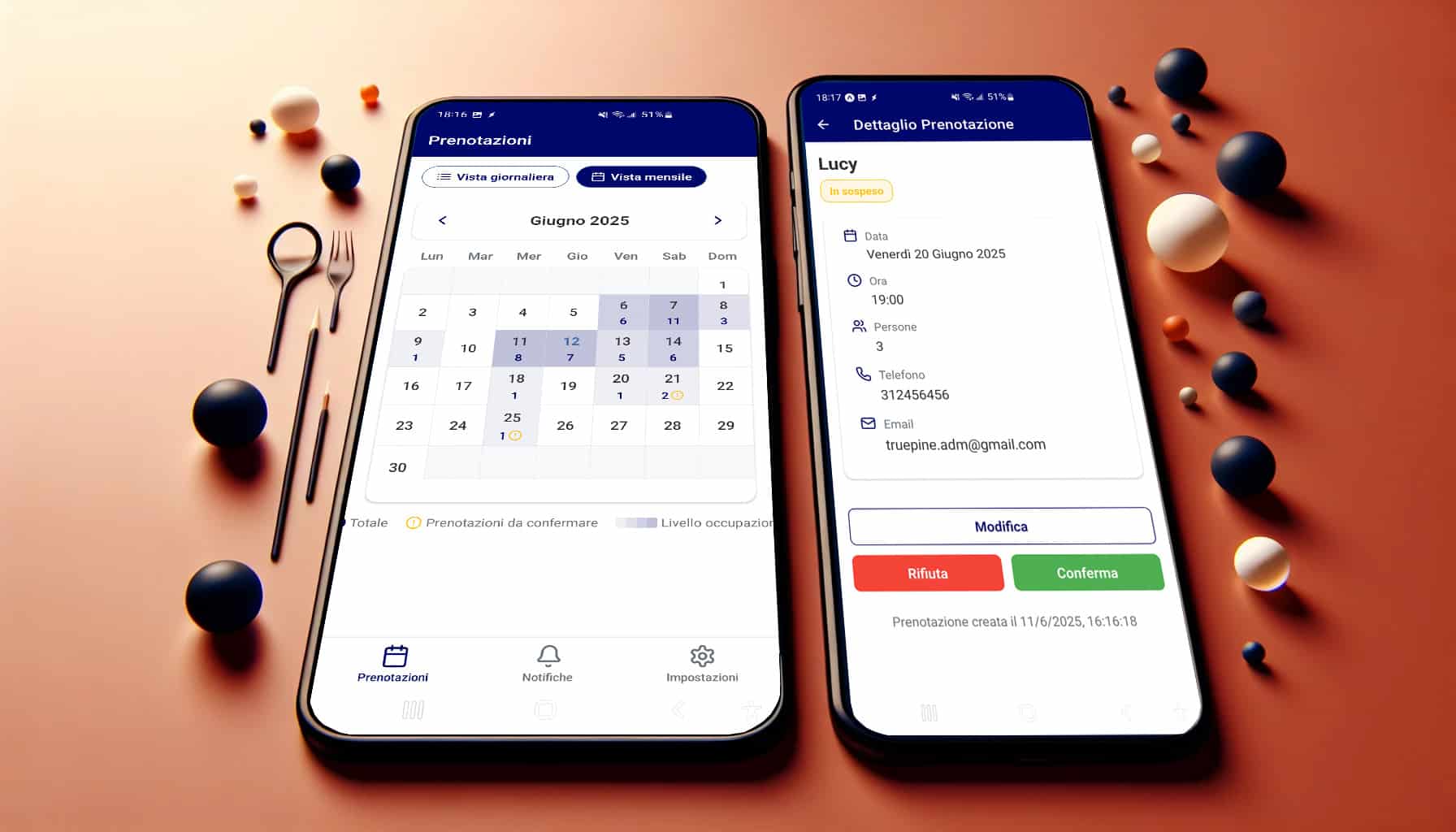Restaurant Booking Manager